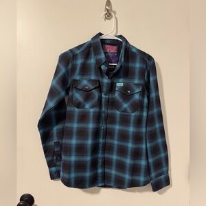 DIXXON - Women’s Borealis Flannel - size small - like new (worn 3 times)